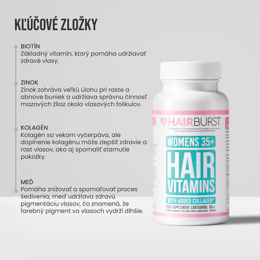 Vlasové vitamíny pre ženy 35+ 6MS