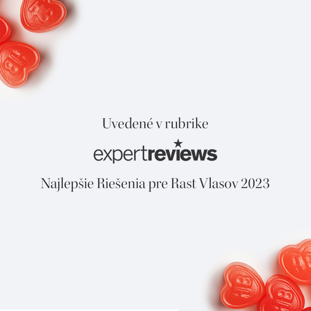 Balík na rast vlasov s gumíkmi
